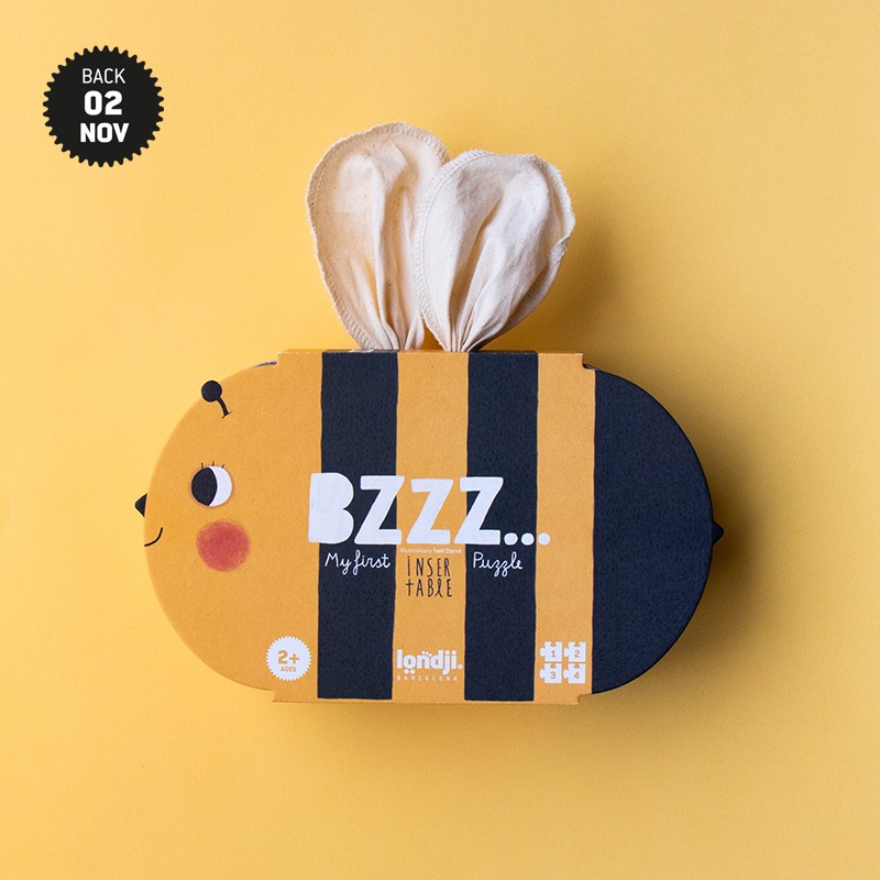 Londji Bzzz puzzle in legno insetti 2+ anni