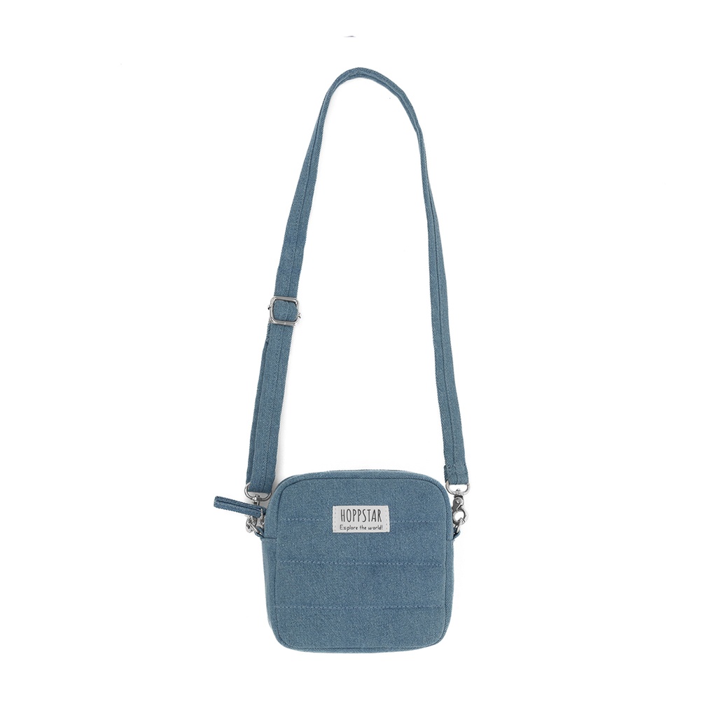 Hoppstar Artist Denim borsa fotocamera bambini nylon