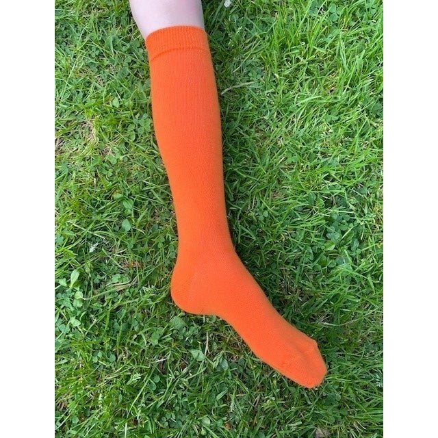 Slugs & Snails Rainbow calze alte bimbo cotone bio arancione