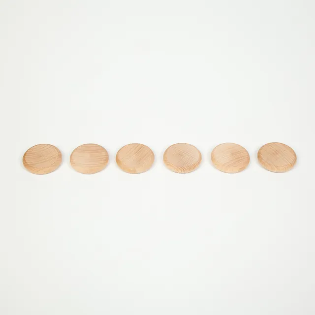 Grapat 6 Monete Gioco Euristico Legno con Scatola
