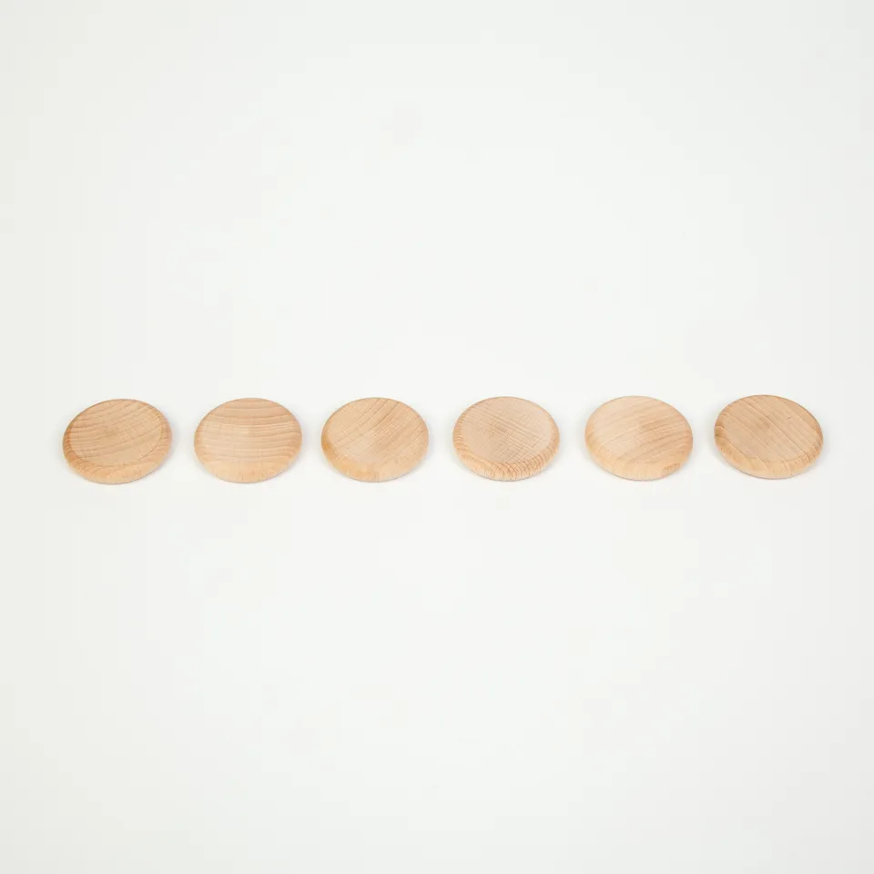 Grapat 6 Monete Gioco Euristico Legno con Scatola