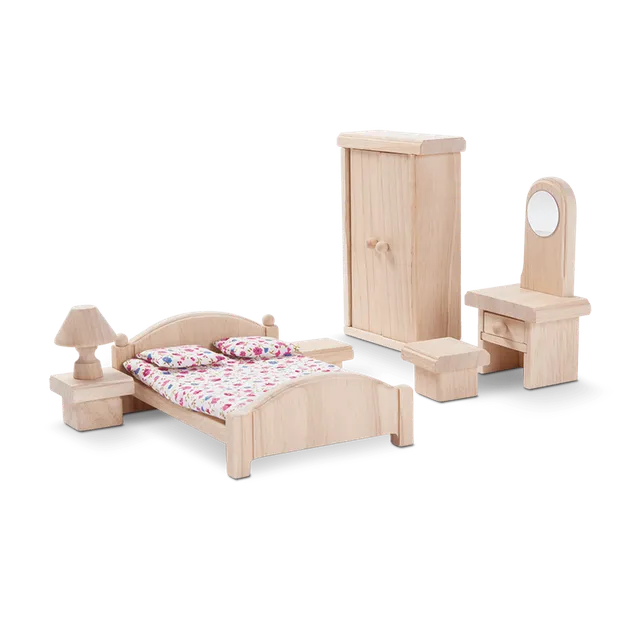 Plan Toys Camera arredi casa bambole legno gomma