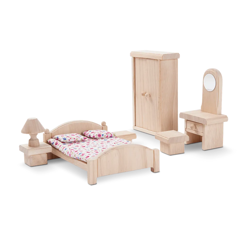Plan Toys Camera arredi casa bambole legno gomma