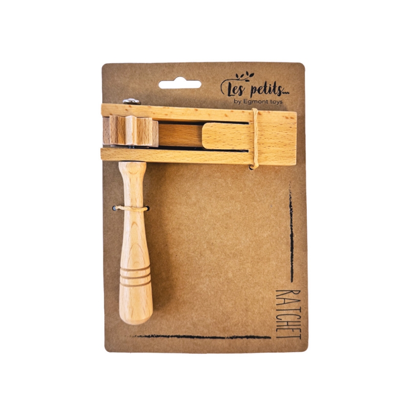 Egmont Toys cricchetto sonaglio legno 13 cm