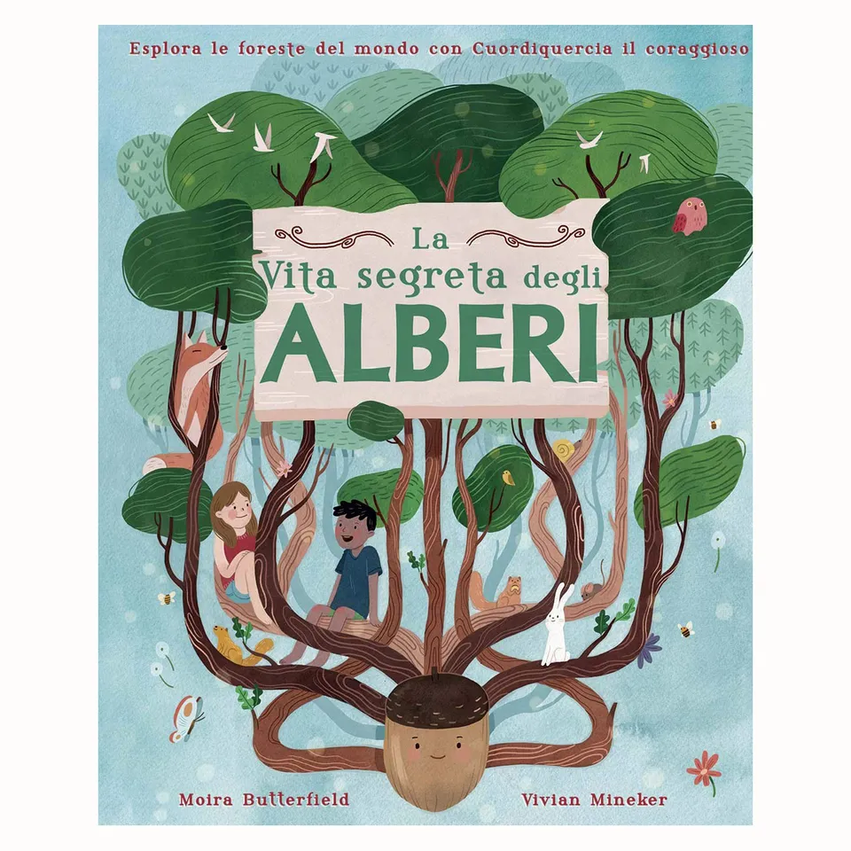 Ideeali La Vita Segreta degli Alberi Libro Bambini 7+