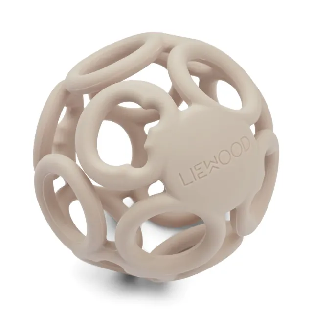 Liewood Jasmin Palla Dentizione Rosa in Silicone