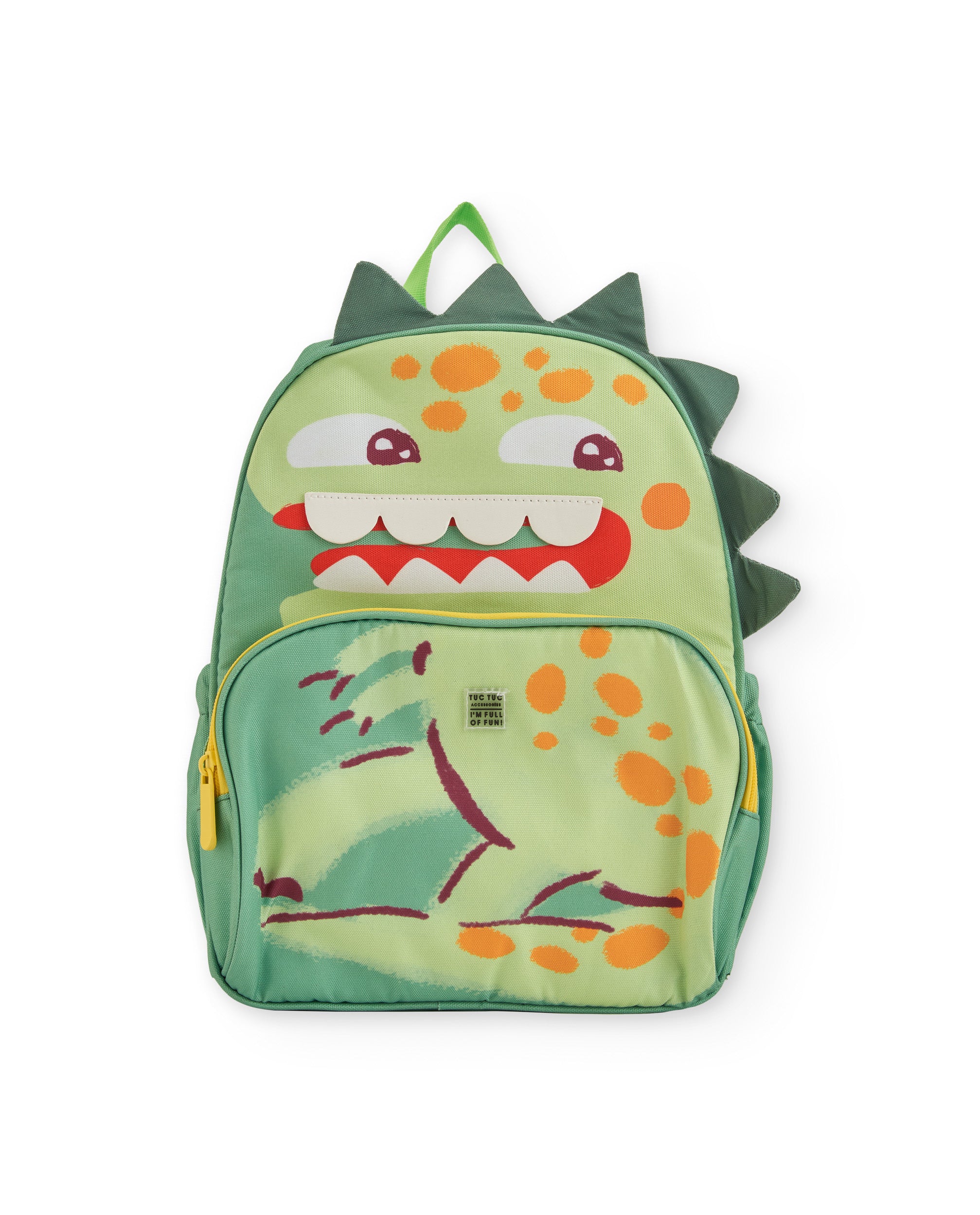 Tuc Tuc zaino bambino dinosauro verde