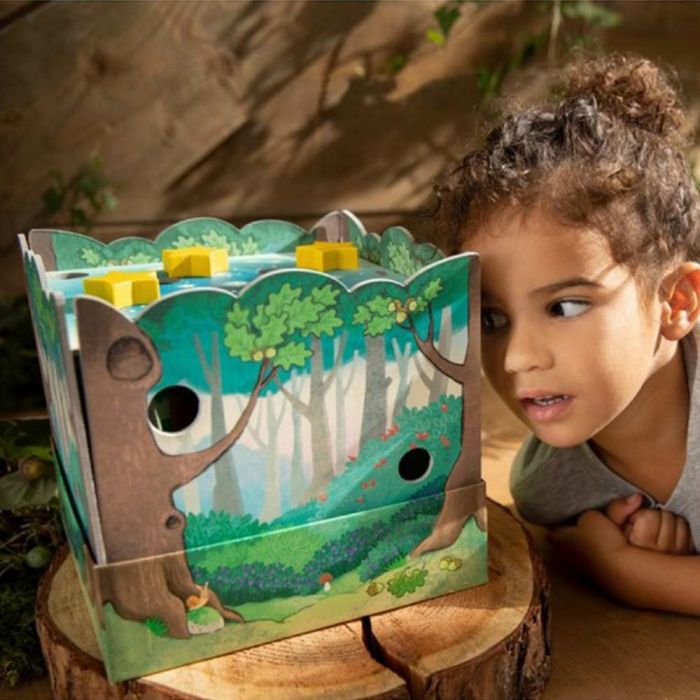Haba Nascondino nel Bosco gioco memoria 2 anni in legno