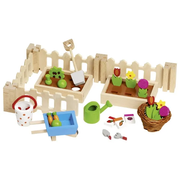 Goki Mini Orto gioco in legno scala 1:12