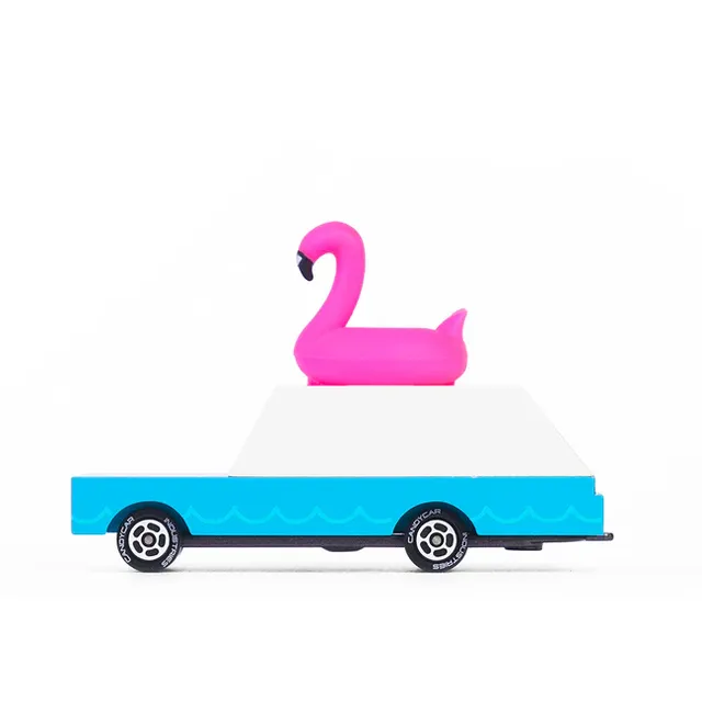 Candylab Candycar Flamingo Wagon macchinina legno