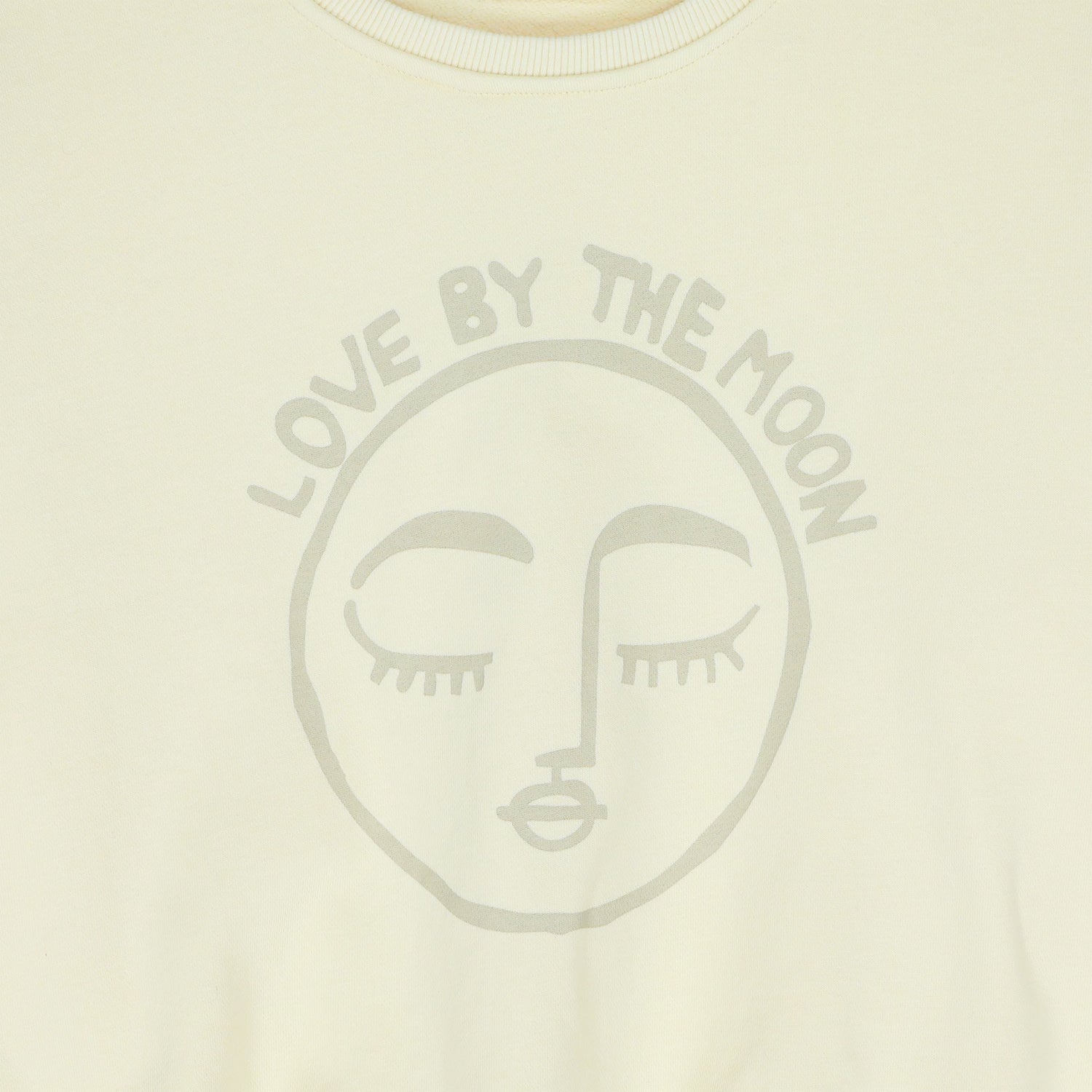 Ella and Rapha Love by the Moon felpa bambino giallo cotone