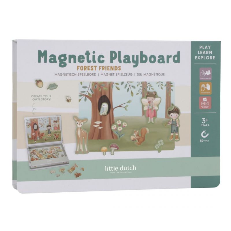 Little Dutch Forest Friends gioco magnetico playboard