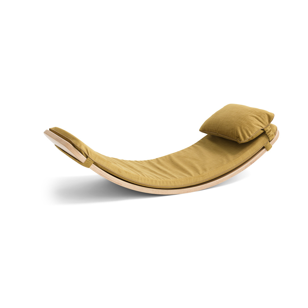 Wobbel Original cuscino Senape velluto
