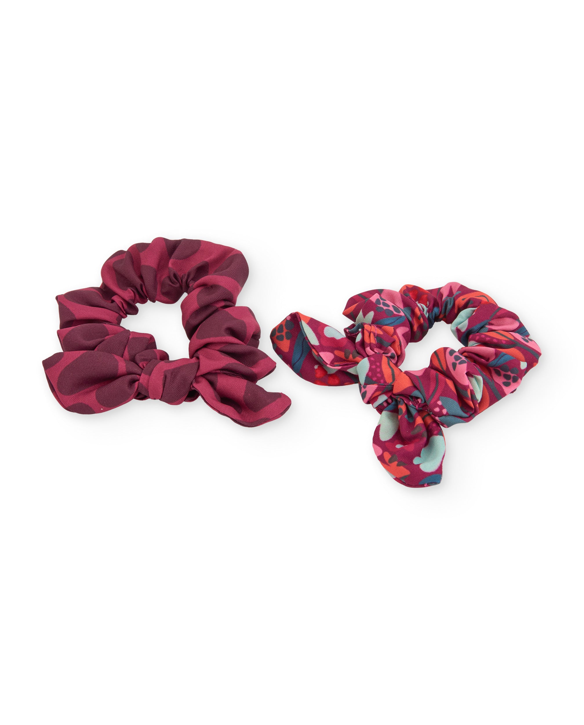 Tuc Tuc Geo-Logic elastici capelli bambina bordeaux 2 pezzi