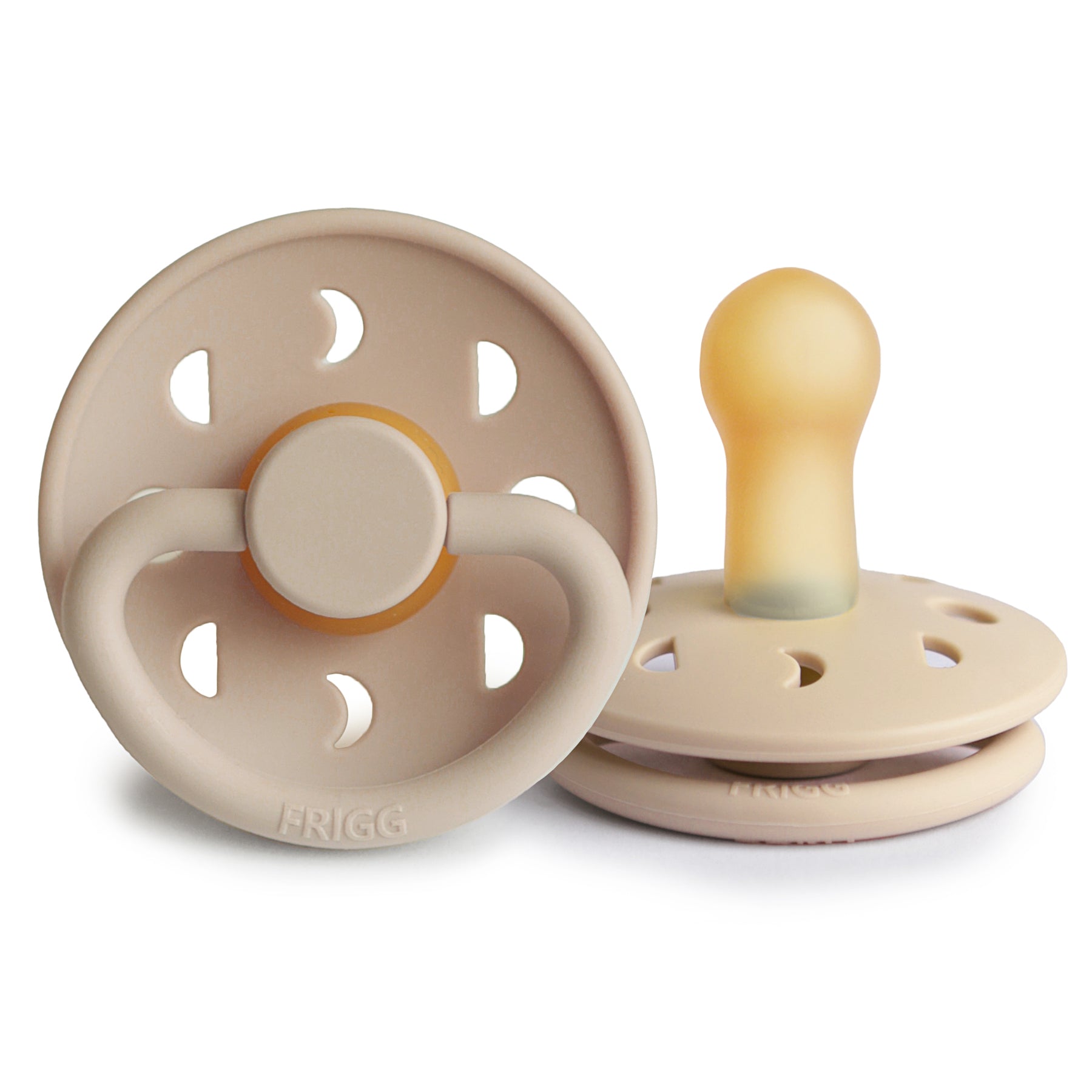 Ella and Rapha Moon Cream Croissant succhietto 0-6m set 2 beige