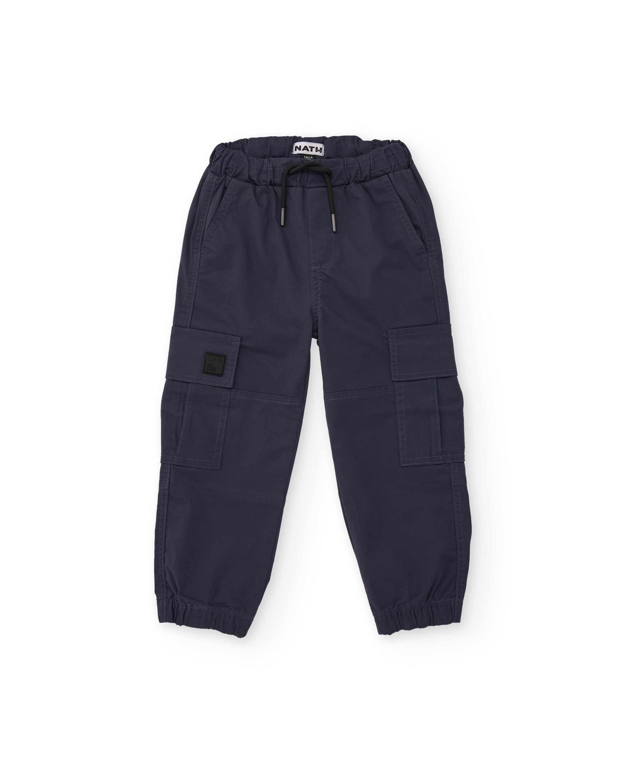 Tuc Tuc pantalone cargo bimbo blu con elastico