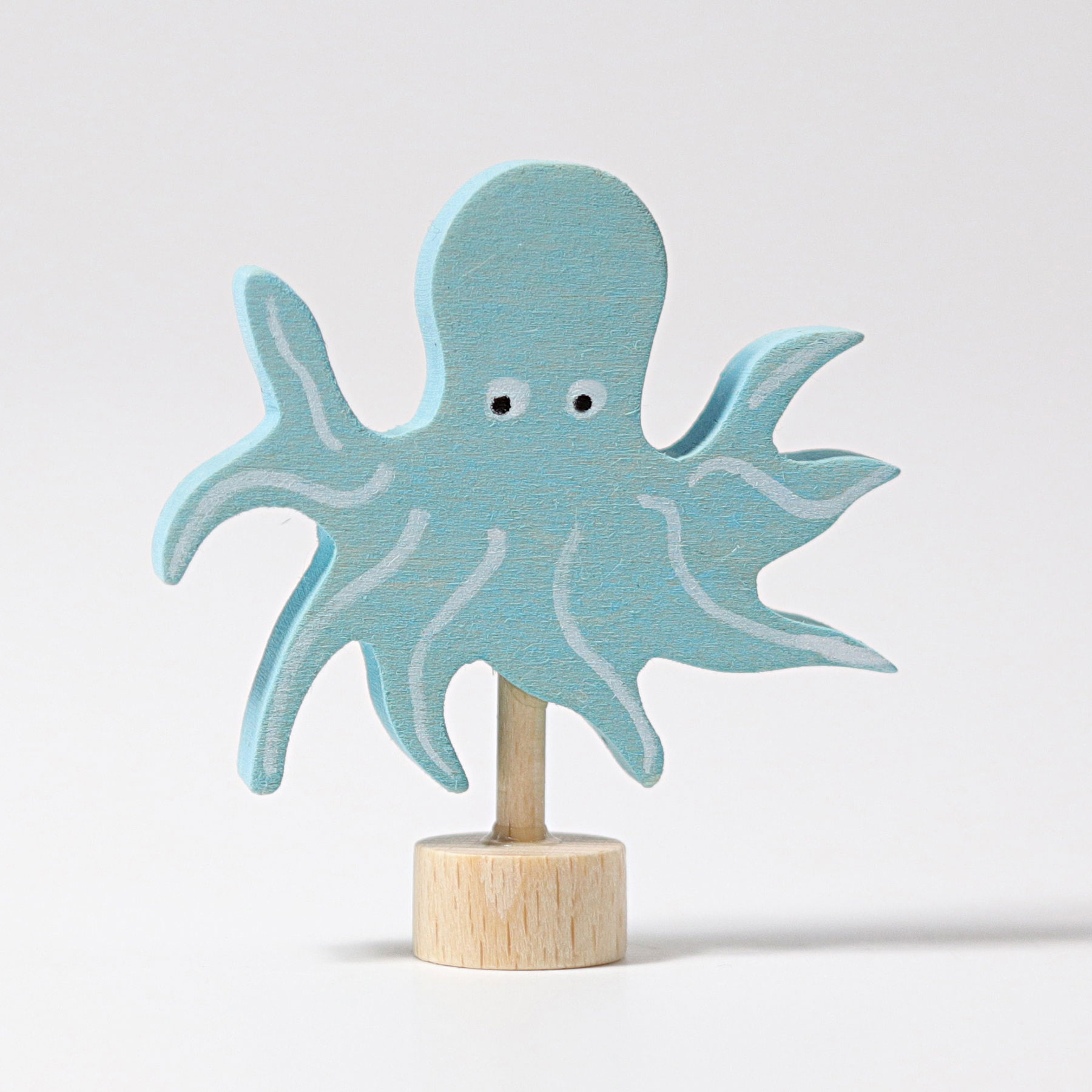 Grimm's piovra figura legno decorativa 6 cm