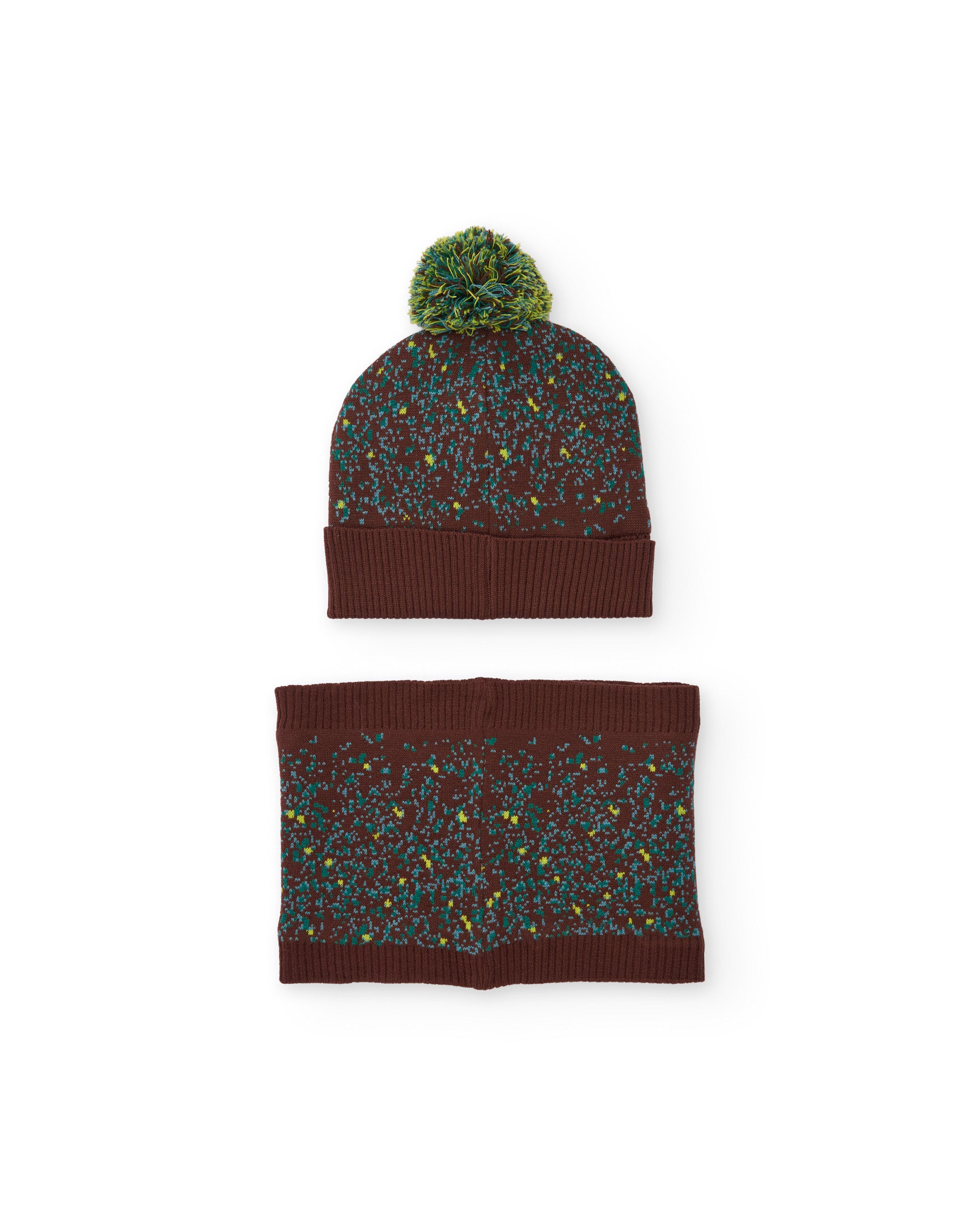 Tuc Tuc Mystic Forest set cappello scaldacollo bimbo marrone
