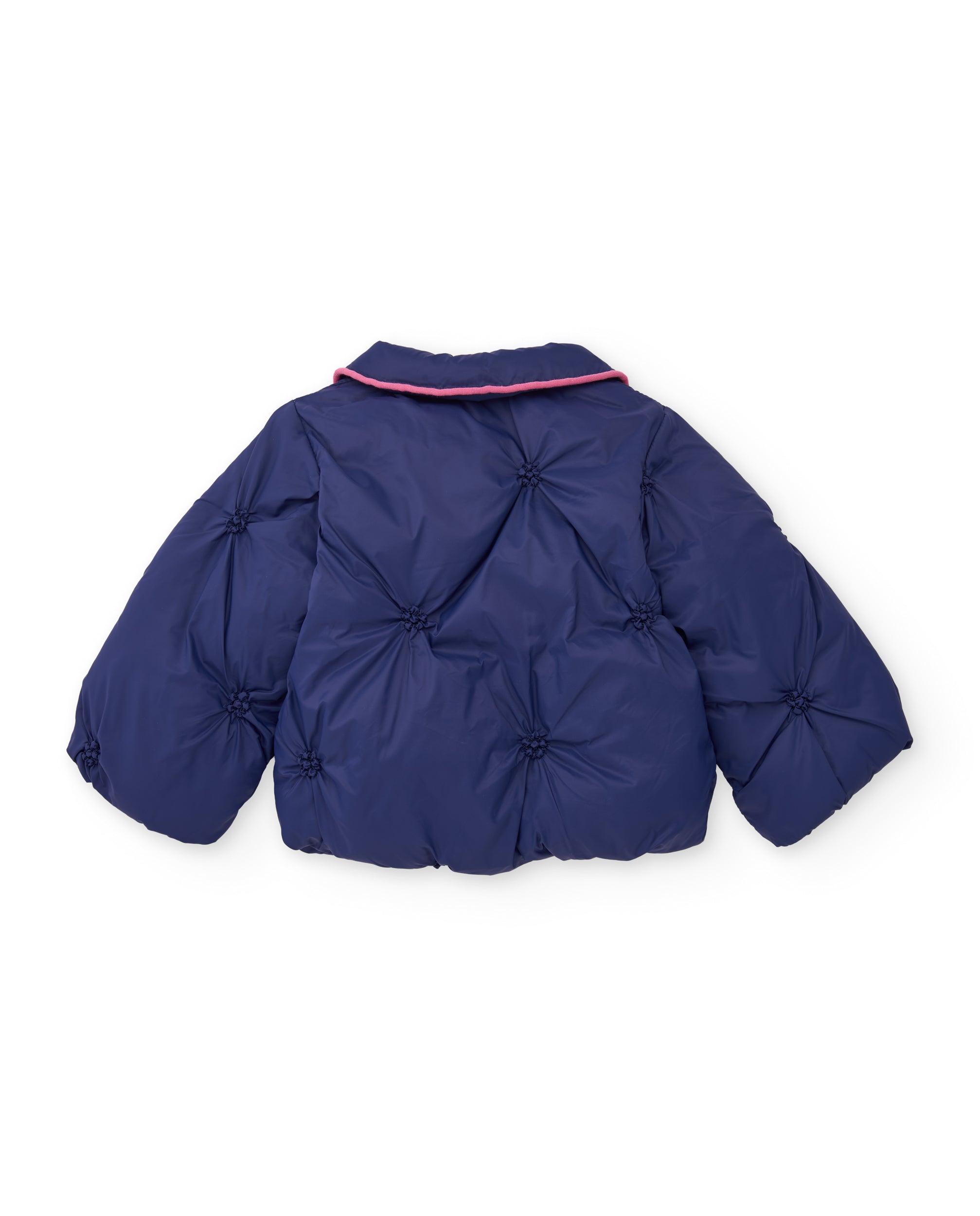 Tuc Tuc Cappotto Neonata Trapuntato Blu Marino