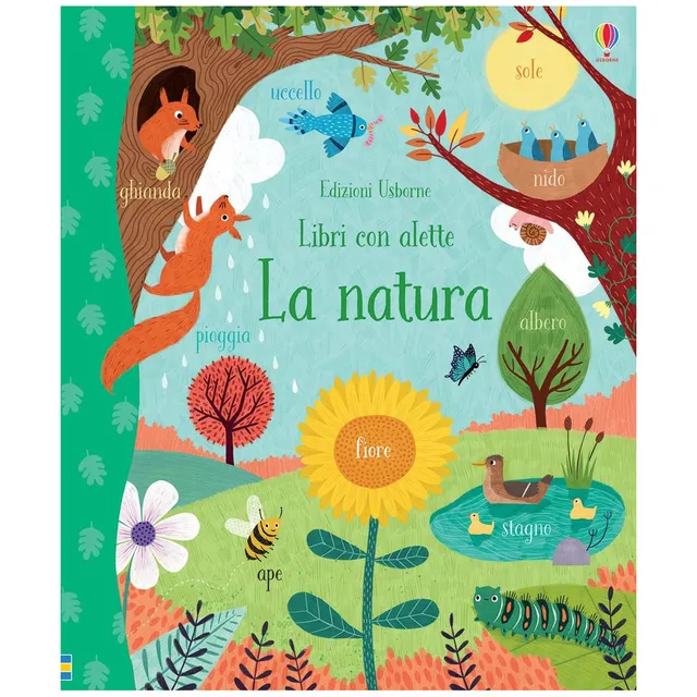 La natura libro con alette bambini 80 alette rigido