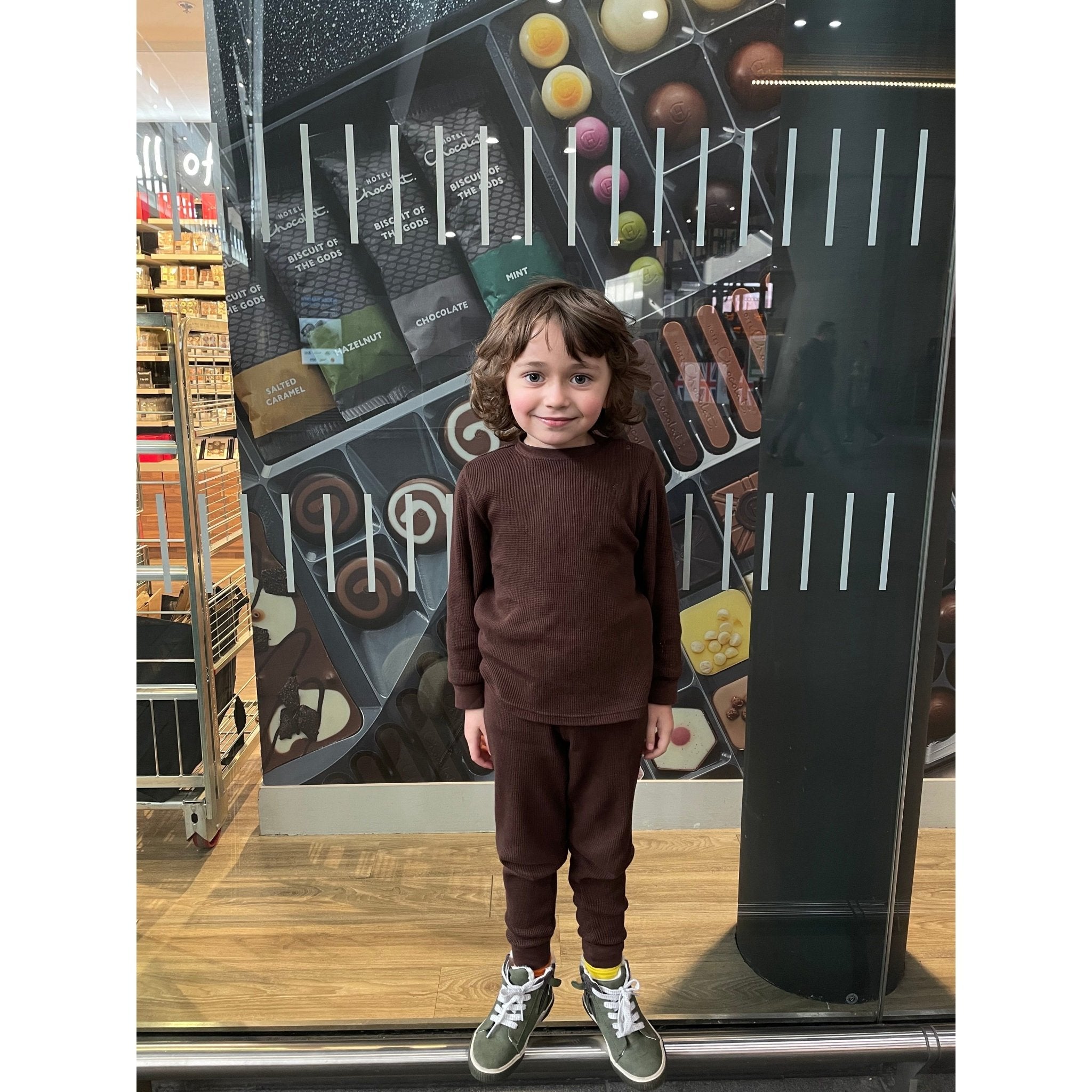 Slugs & Snails set waffle cioccolato cotone bio bimbi
