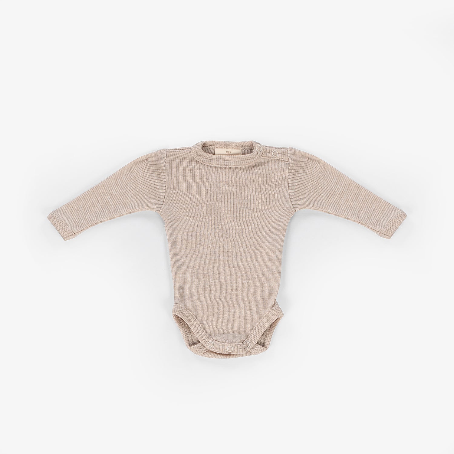 Kico Label body lana merino manica lunga neonato