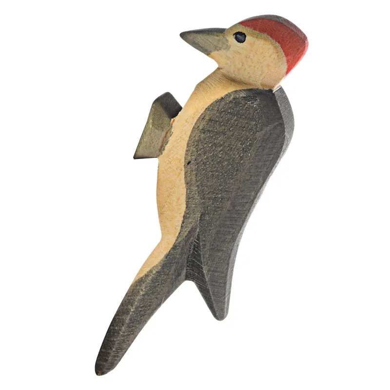 Ostheimer Picchio uccellino figura legno 7,5 cm