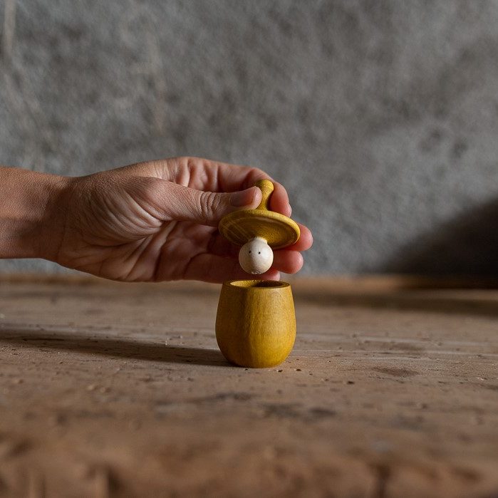 Grapat Little Things Yellow set gioco legno