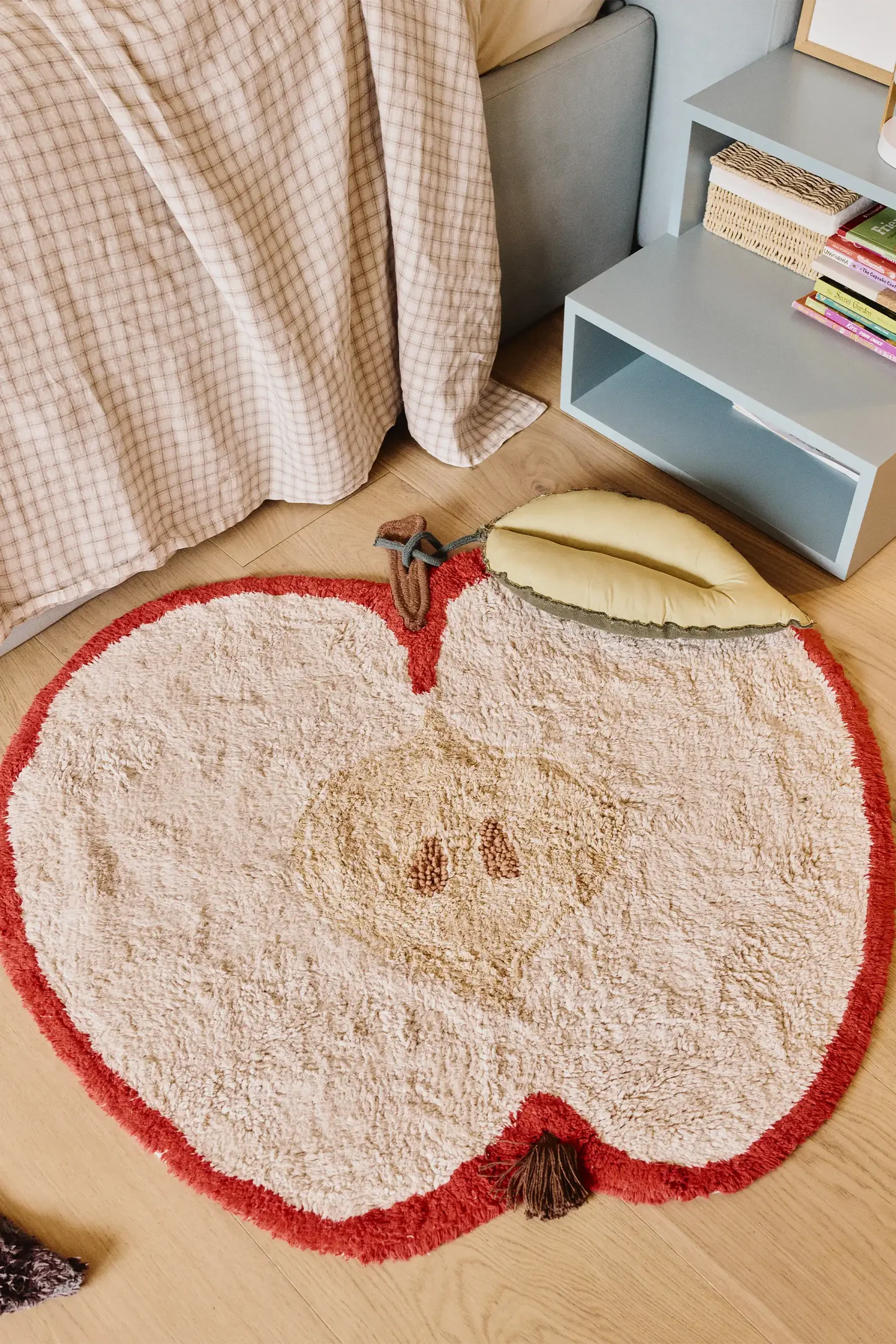 Lorena Canals Apple tappeto lavabile cotone 100 cm