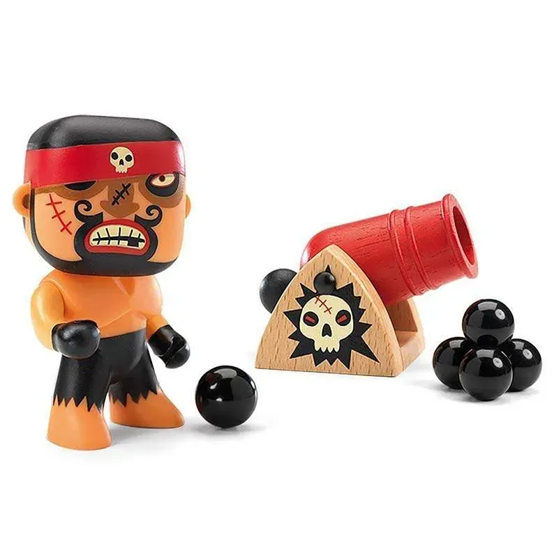 Djeco Arty Toys Ric Boumcrak figura vinile pirati
