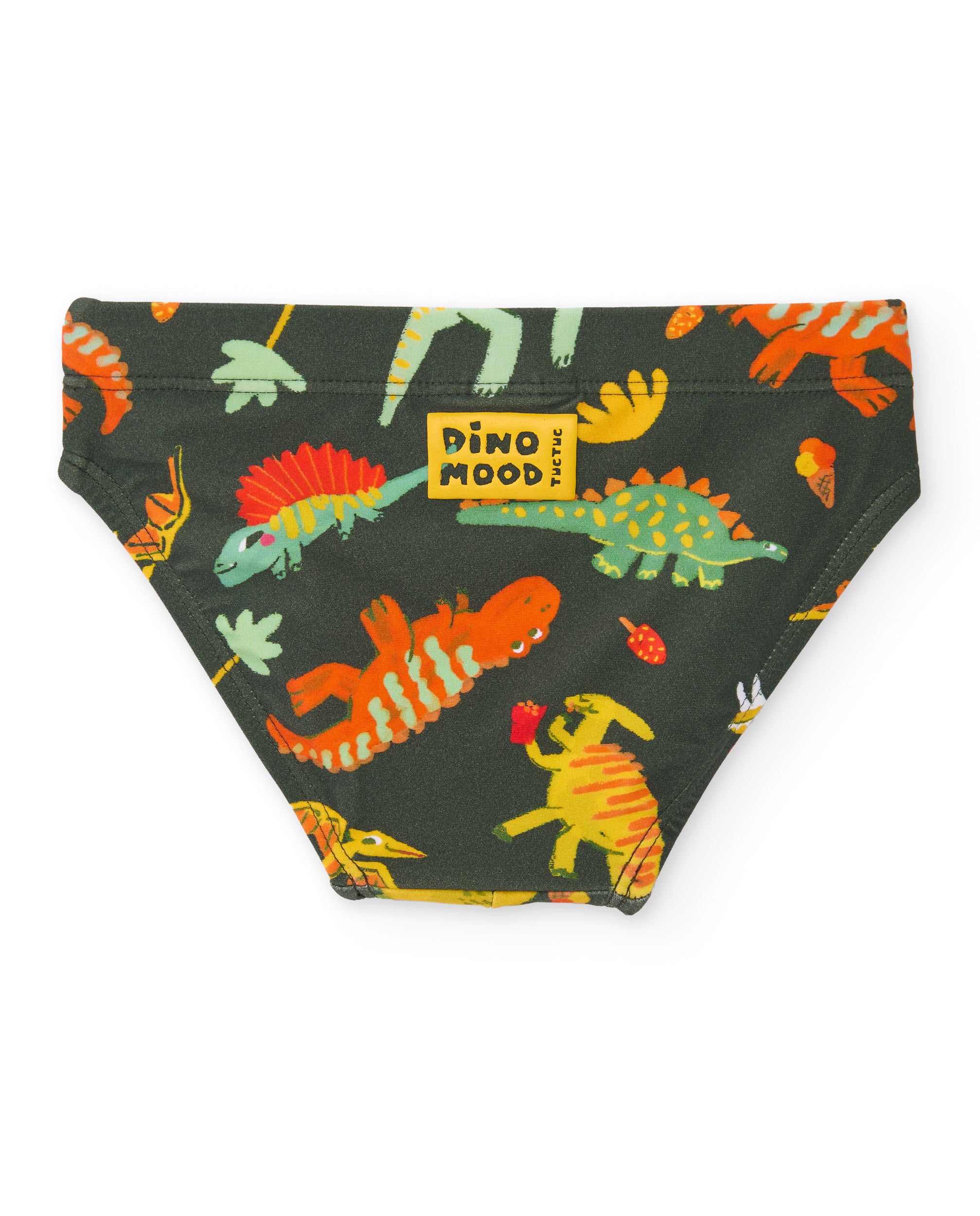 Tuc tuc Costume boxer bambino verde con dinosauri
