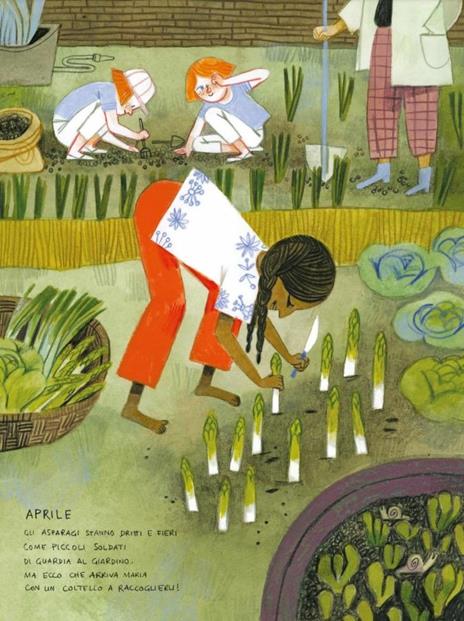 Rizzoli Un anno a Fleurville libro ricette 4 anni