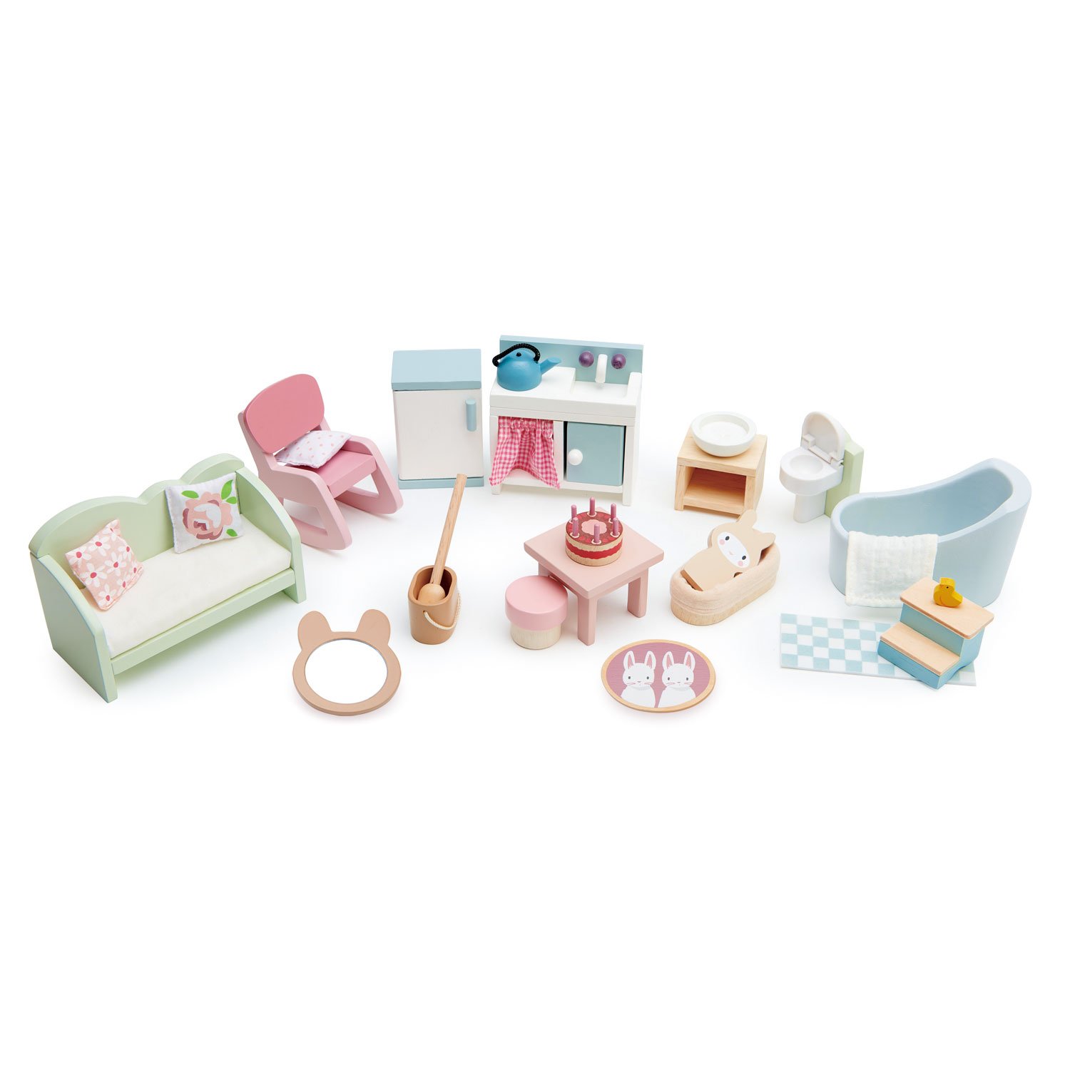 Tender Leaf Countryside Set Arredi Casa Bambole in Legno