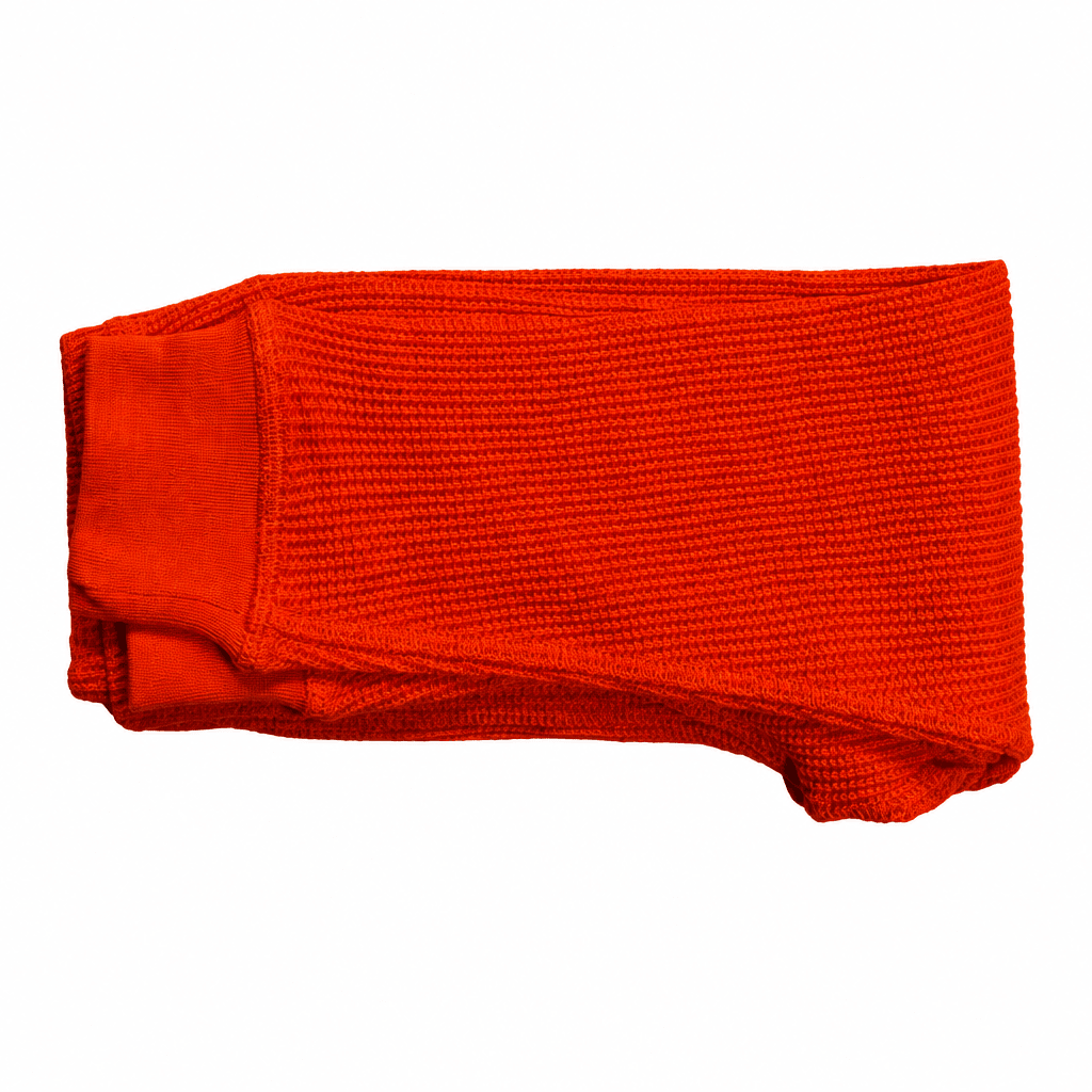 Slugs & Snails Red pantalone waffle bimbo rosso 2-3 anni
