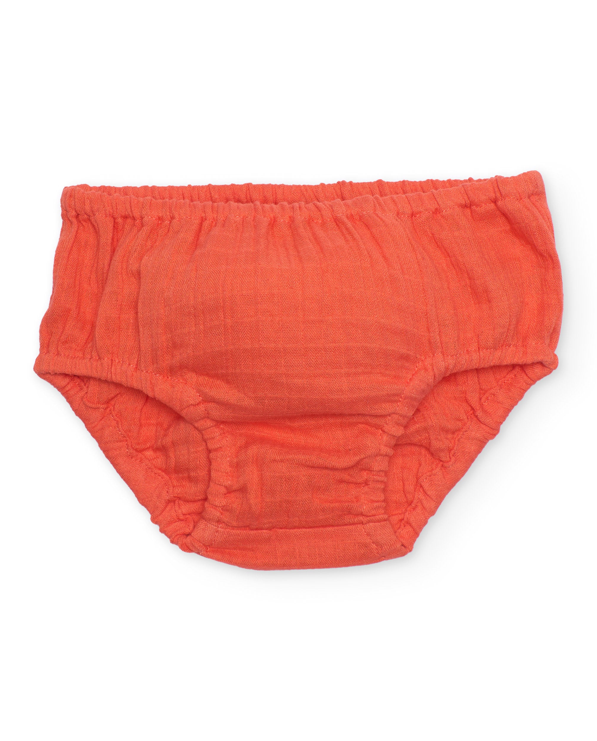 Tuc Tuc vestito neonata fragola rosso con mutandina