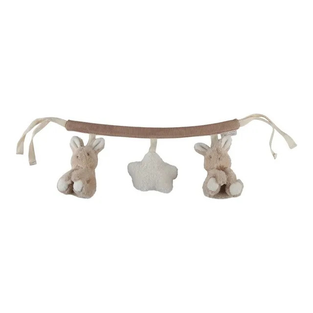 Little Dutch Baby Bunny giocattolo passeggino sonaglio specchio