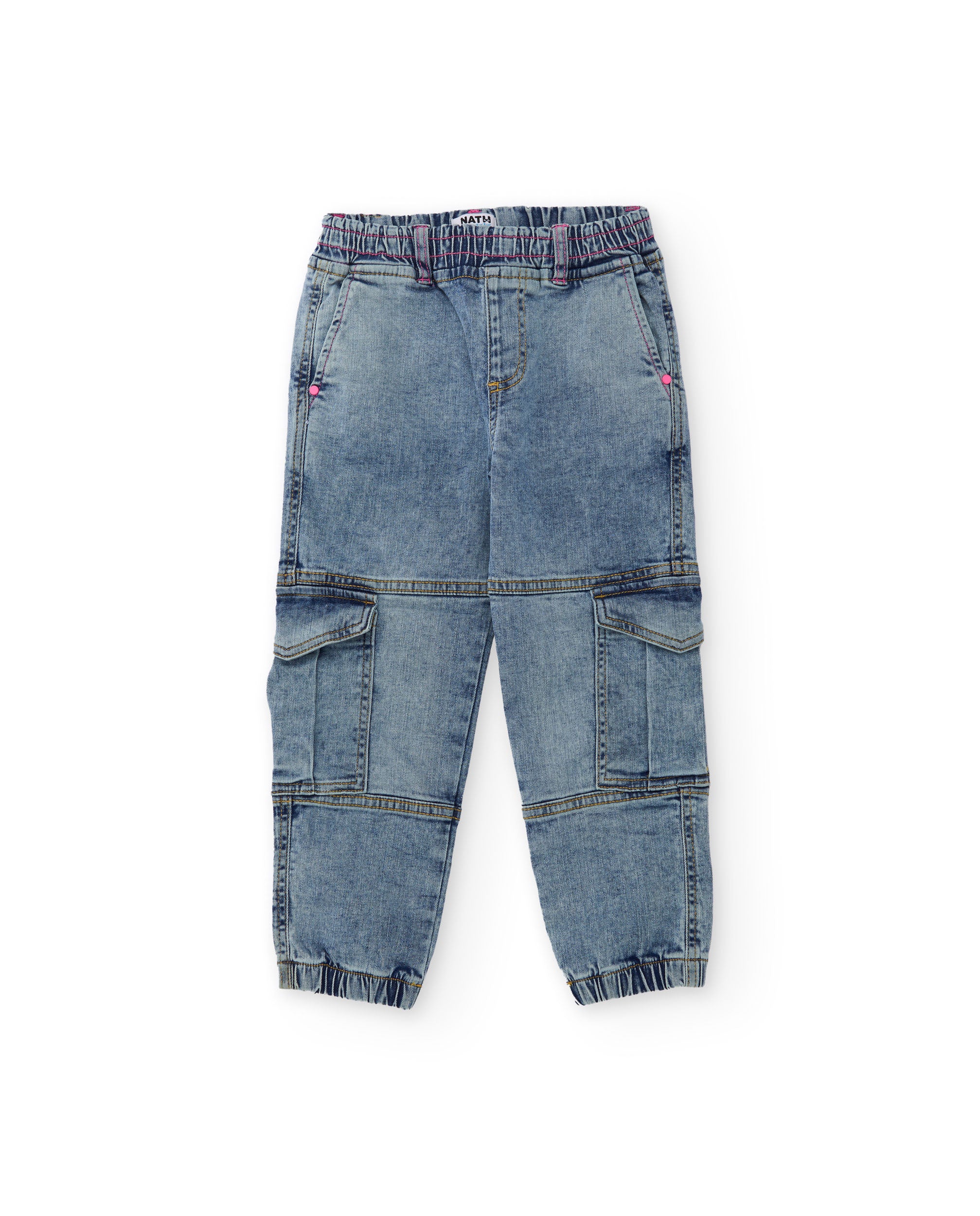 Tuc Tuc jeans bambina cargo tasche laterali