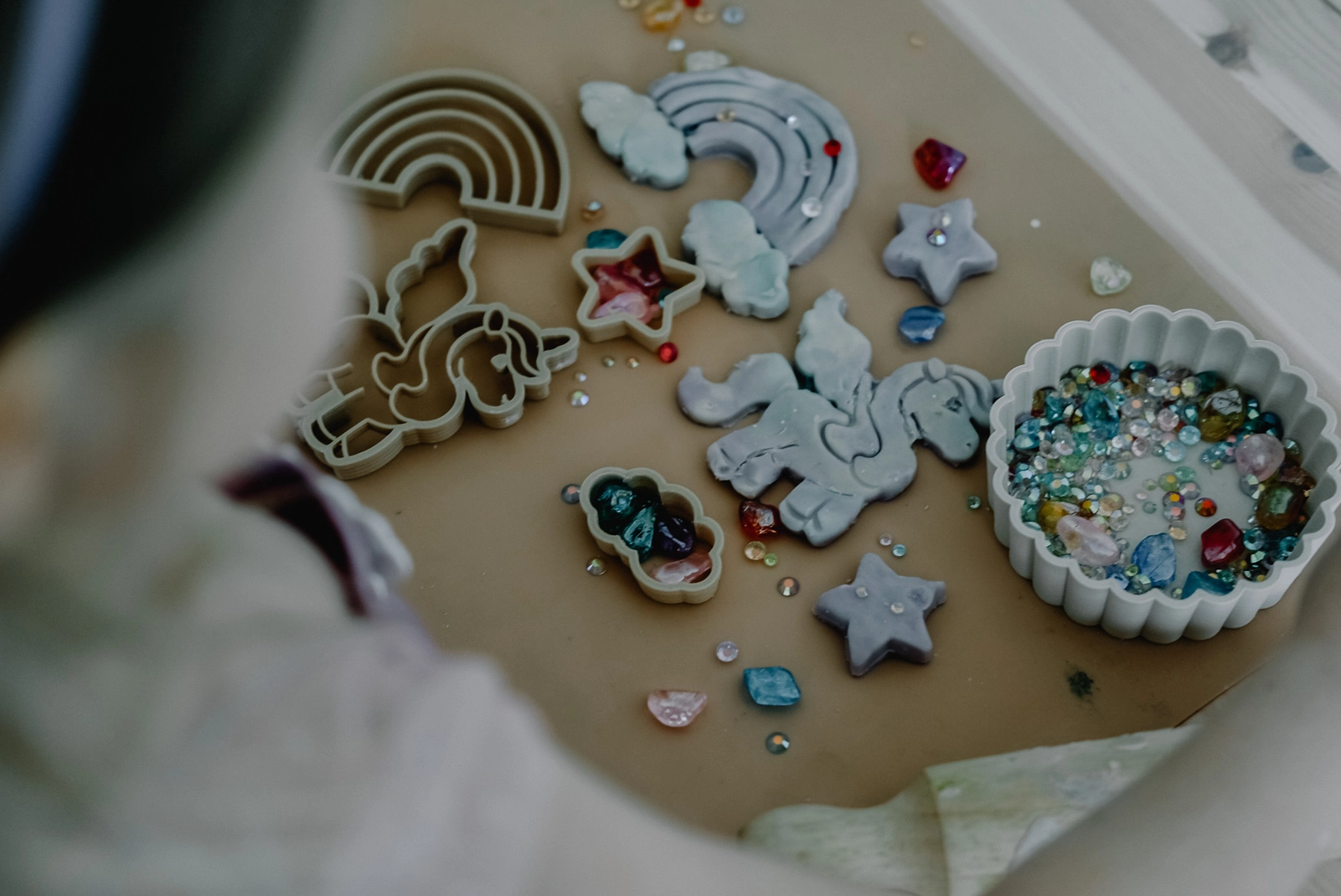 Kinfolk Pantry Fairytale Unicorn set 4 formine pasta modellabile eco