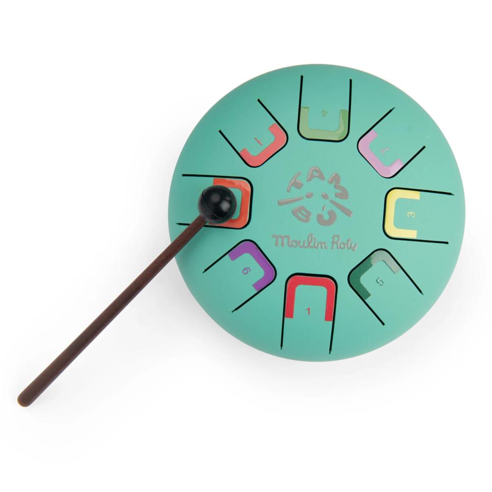 Moulin Roty Dans la Jungle tongue drum tamburo 8 note