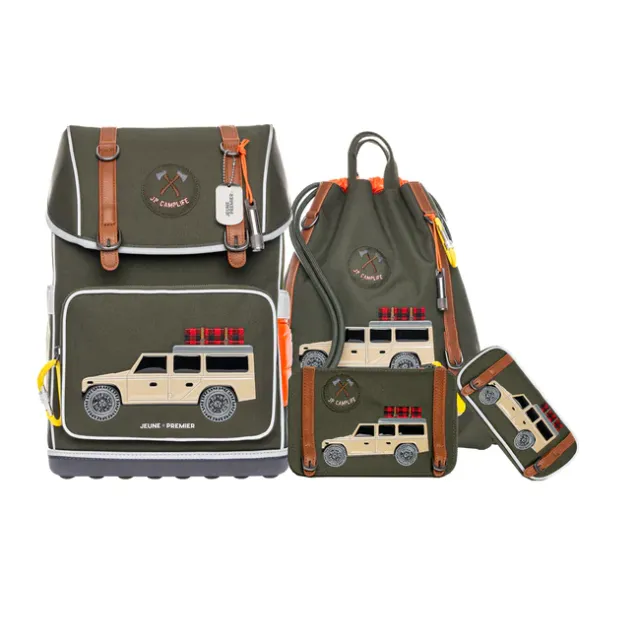 Jeune Premier Ergomaxx Camp Life set zaino 4 pezzi