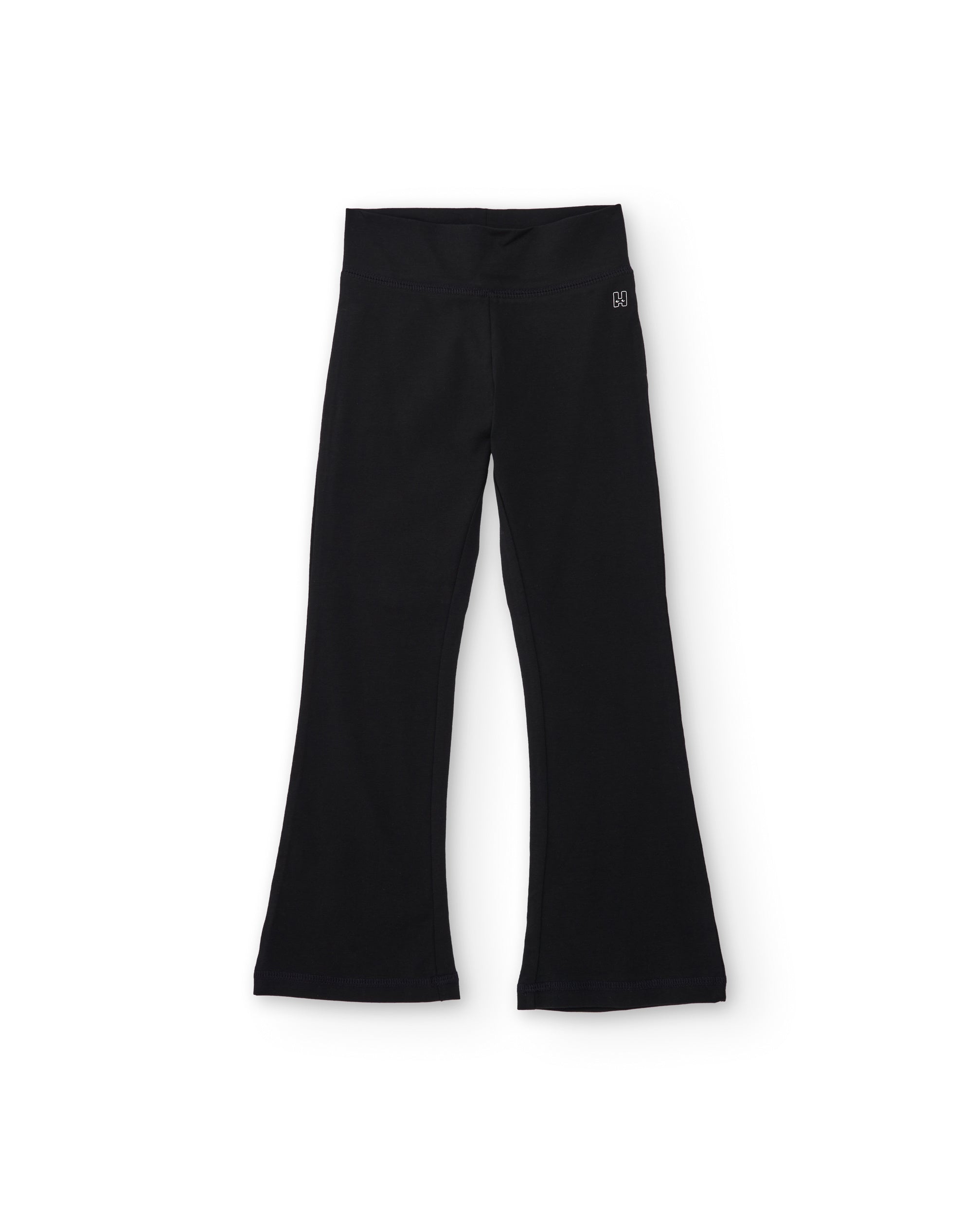 Tuc tuc pantaloni maglina bambina neri gamba svasata