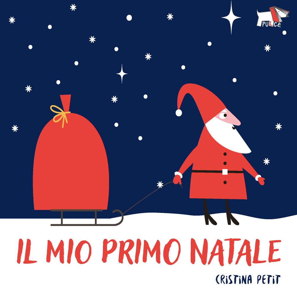 Pulce Il mio primo Natale libro cartonato Santa Lucia
