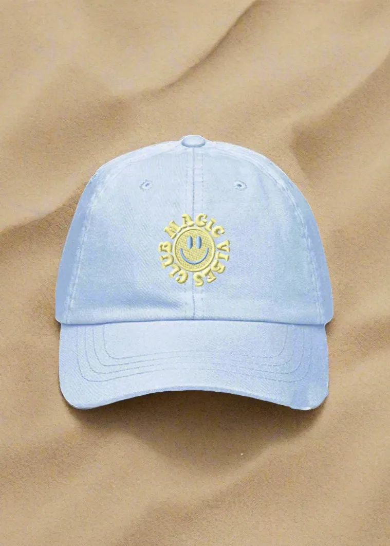 Ella and Rapha Magic Vibes cappellino azzurro taglia unica