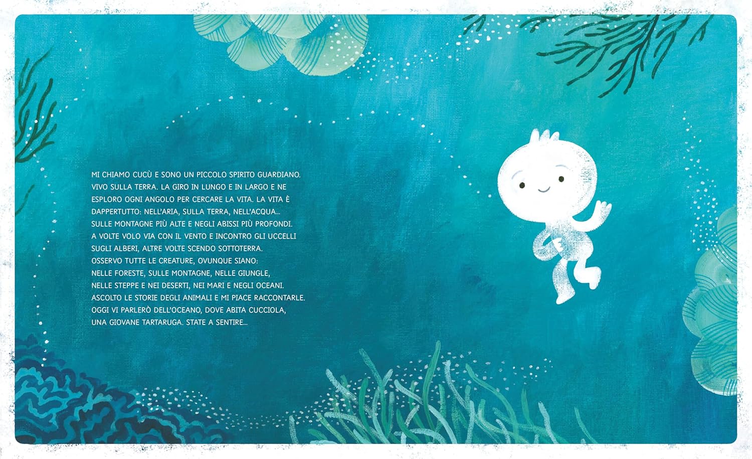 MIMEBÙ Cucù Racconta La Tartaruga Marina libro 3-6 anni