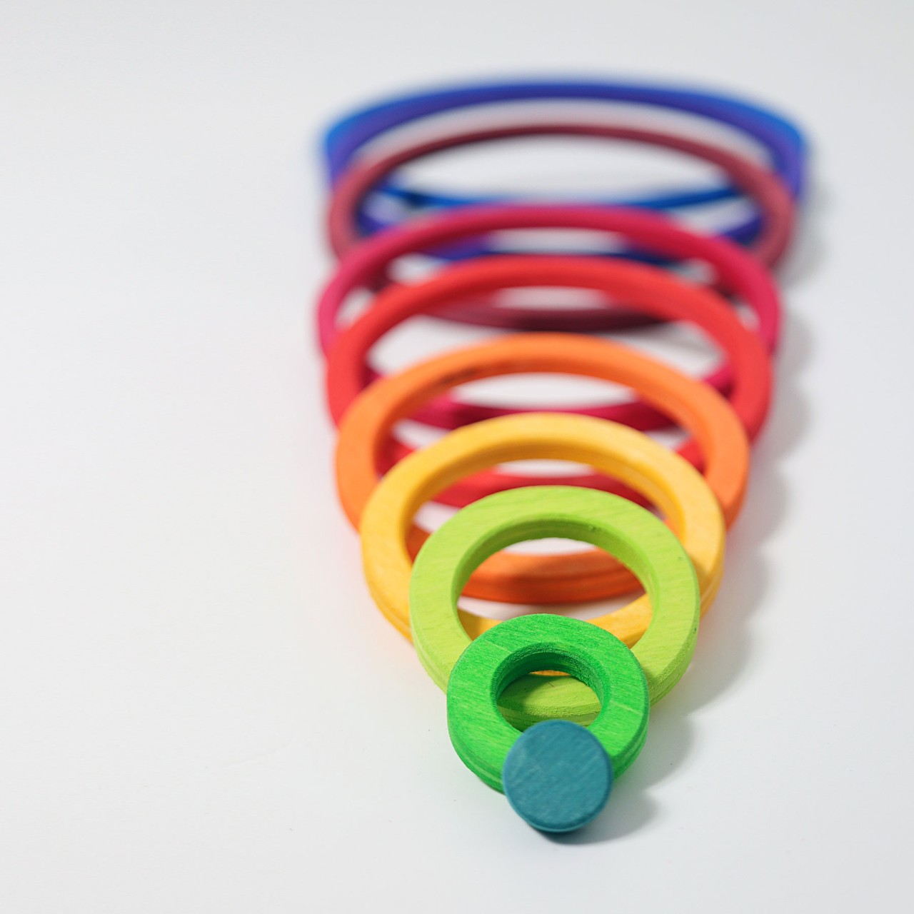 Grimm's Concentric Circles and Rings puzzle legno 20 pezzi