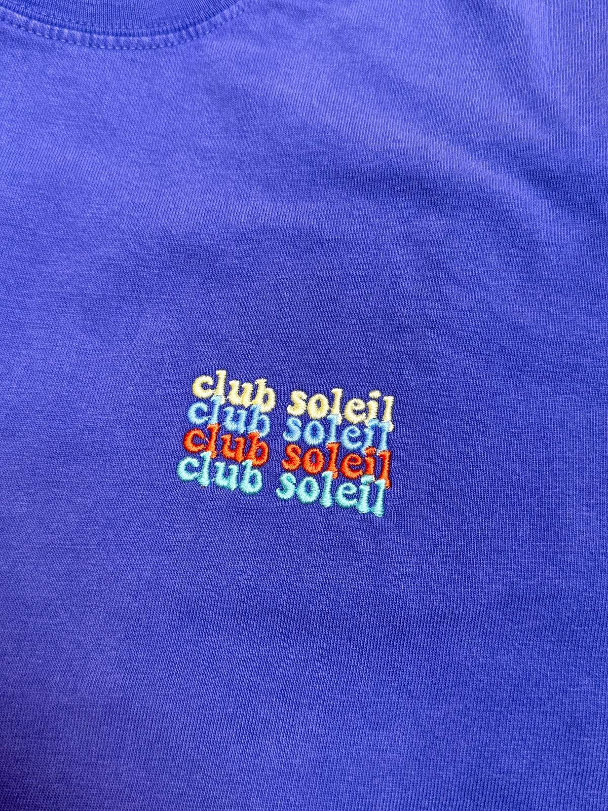 Ella and Rapha Club Soleil t-shirt uomo viola vestibilità ampia
