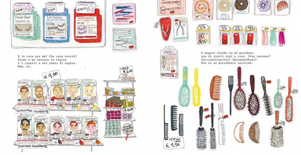 Topipittori Al mercato libro illustrato copertina rigida