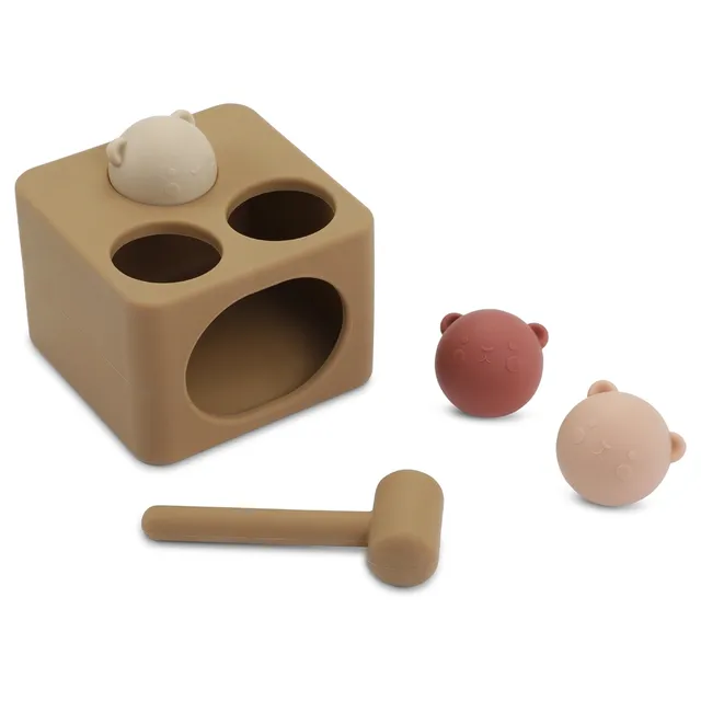 Konges Sløjd Batti palline gioco martello almond silicone