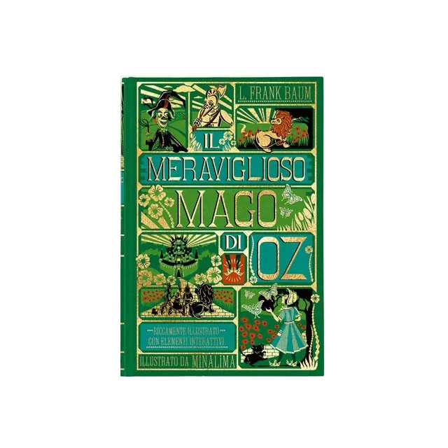 L'Ippocampo MinaLima Il mago di Oz libro interattivo 256 pagine
