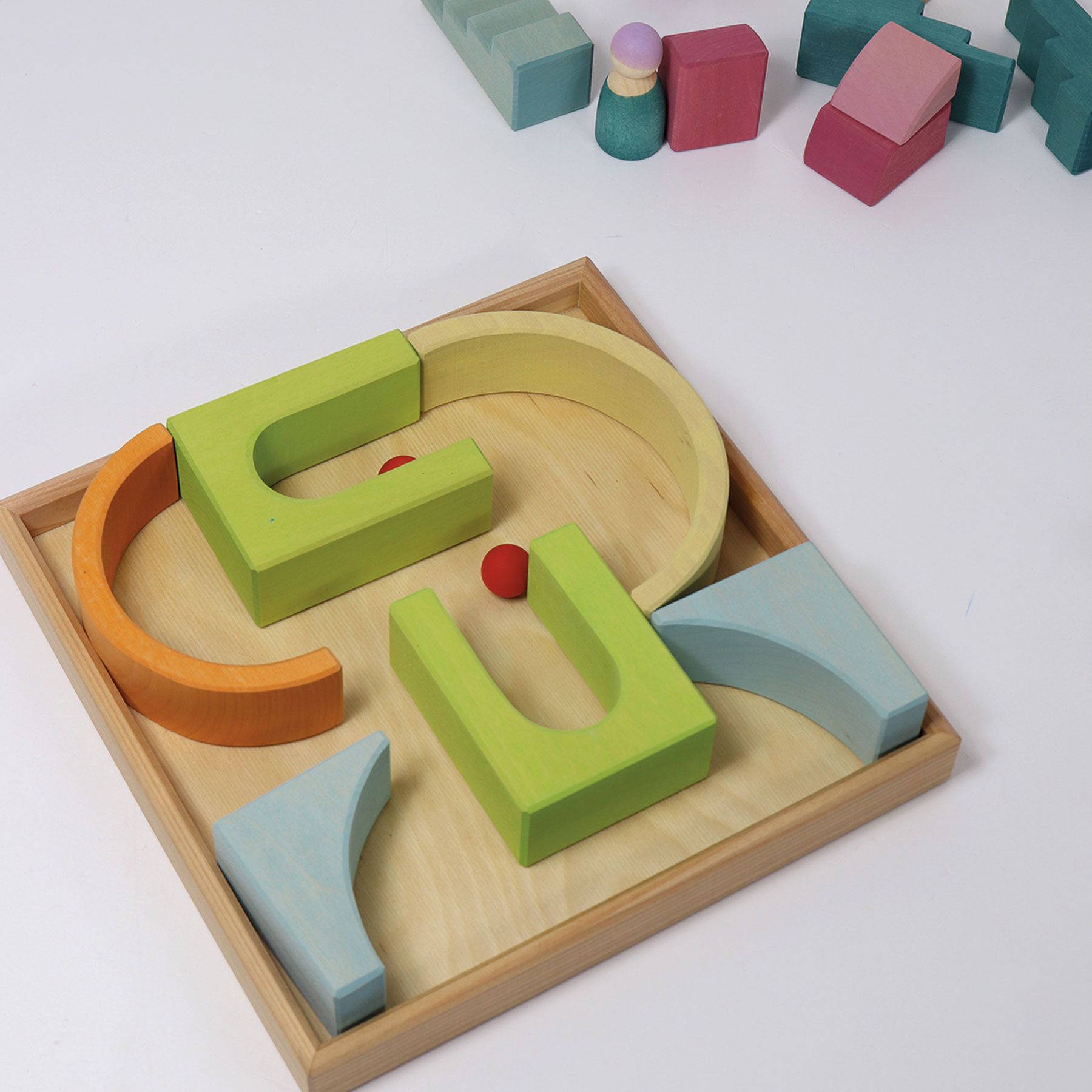 Grimm’s Mini Mondo World Cloud Play gioco legno
